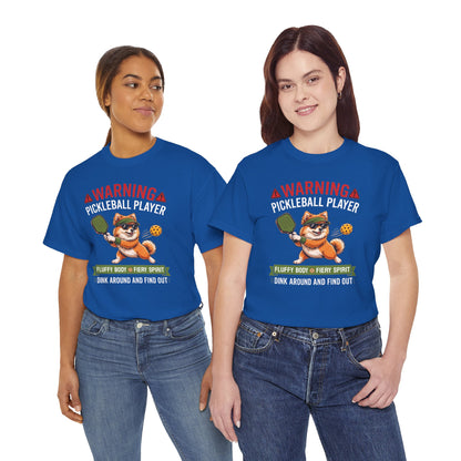 Pomeranian Dog Pickleball T-Shirt - Dink Around And Find Out Funny Dog Shirt