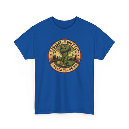 Sasquatch Golf Club T-Shirt - Funny Bigfoot Golfing Graphic Tee