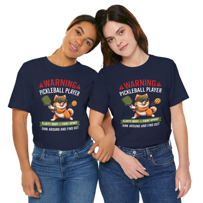 Pomeranian Pickleball T-Shirt - Dink Around And Find Out Funny Dog Shirt