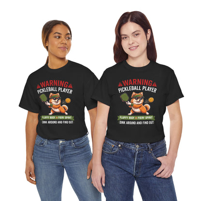 Pomeranian Dog Pickleball T-Shirt - Dink Around And Find Out Funny Dog Shirt