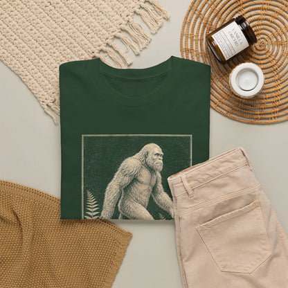 Sasquatch Field Guide T-Shirt - Vintage Naturalist Bigfoot Graphic Tee