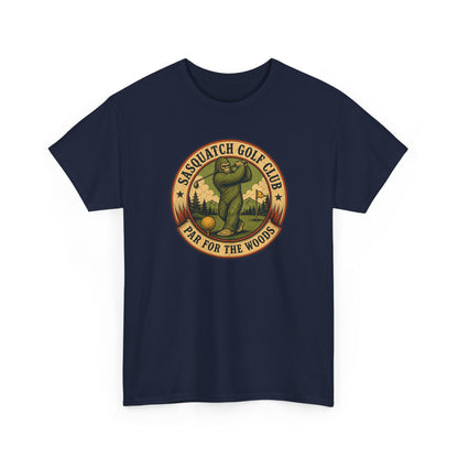 Sasquatch Golf Club T-Shirt - Funny Bigfoot Golfing Graphic Tee