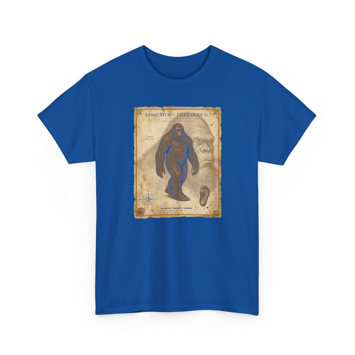 Sasquatch Species Study T-Shirt - Vintage Museum Field Guide Graphic Tee