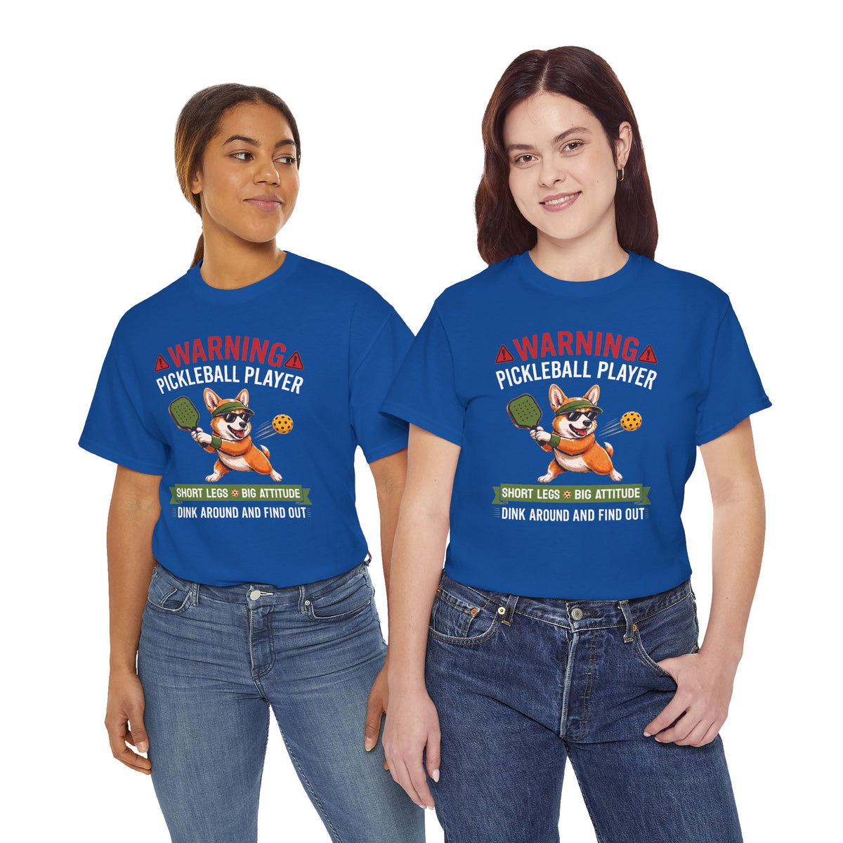 Corgi Pickleball T-Shirt - Dink Around And Find Out Funny Dog Shirt