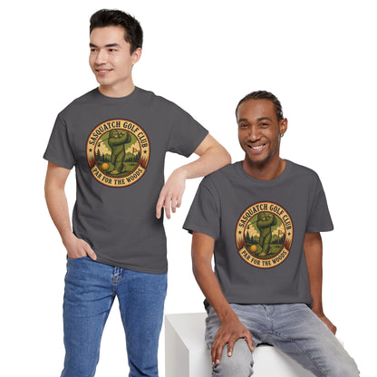 Sasquatch Golf Club T-Shirt - Funny Bigfoot Golfing Graphic Tee
