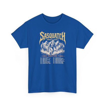 Sasquatch World Tour T-Shirt - Vintage Bootleg Band Tee Bigfoot Graphic