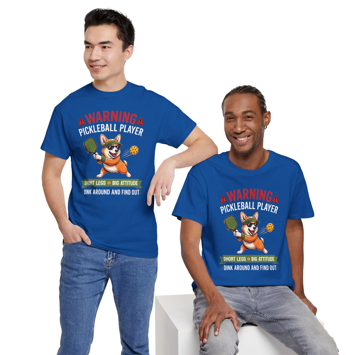 Corgi Pickleball T-Shirt - Dink Around And Find Out Funny Dog Shirt