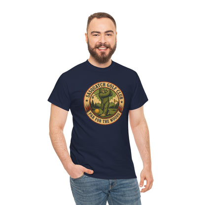 Sasquatch Golf Club T-Shirt - Funny Bigfoot Golfing Graphic Tee