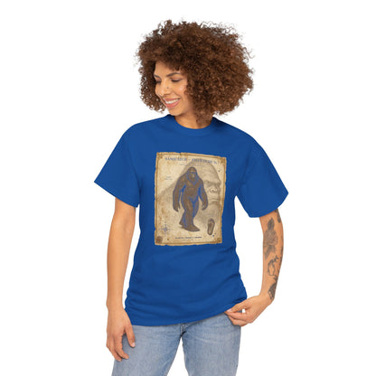 Sasquatch Species Study T-Shirt - Vintage Museum Field Guide Graphic Tee