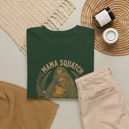 Mama Squatch T-Shirt – Wild At Heart Gentle In The Woods Bigfoot Tee