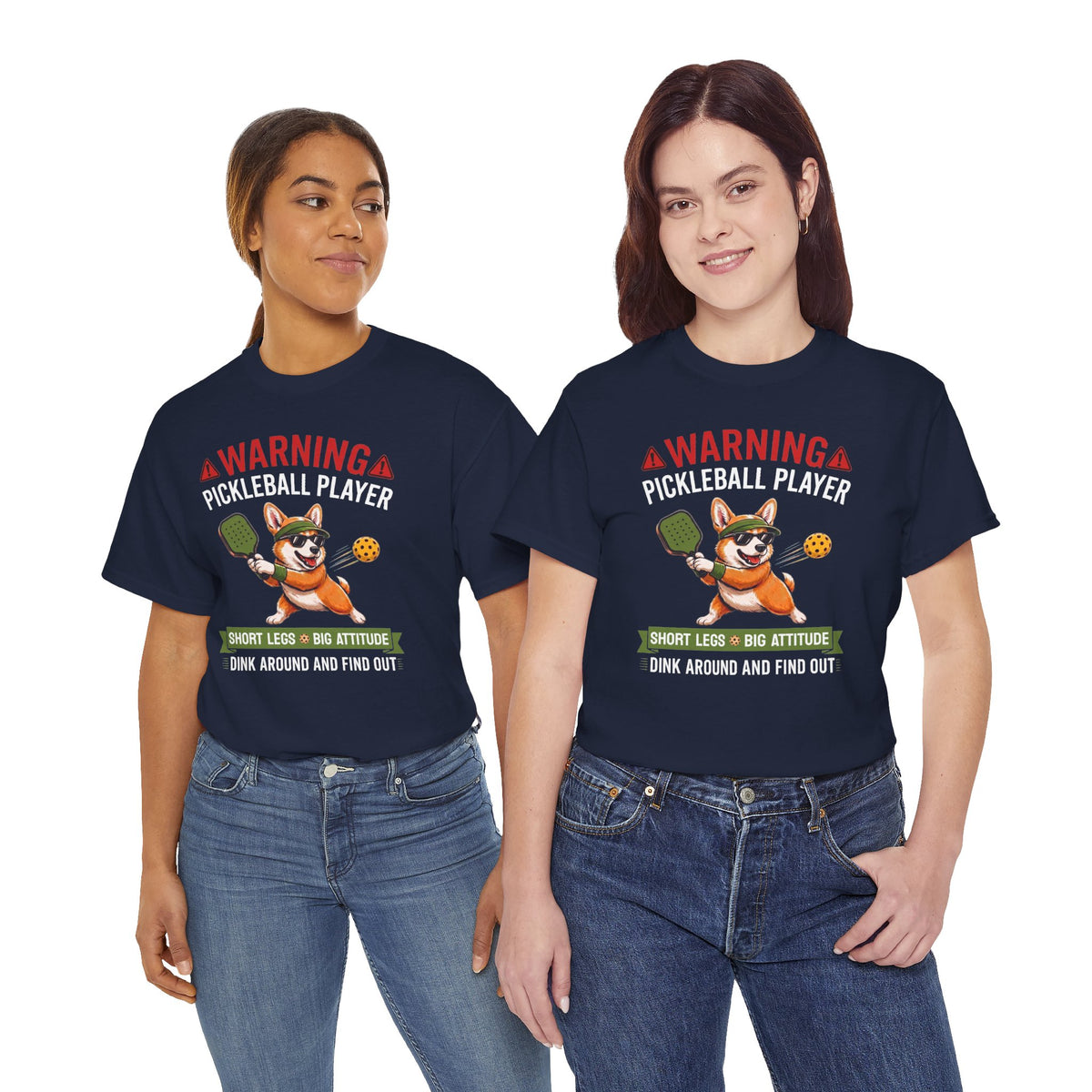 Corgi Pickleball T-Shirt - Dink Around And Find Out Funny Dog Shirt