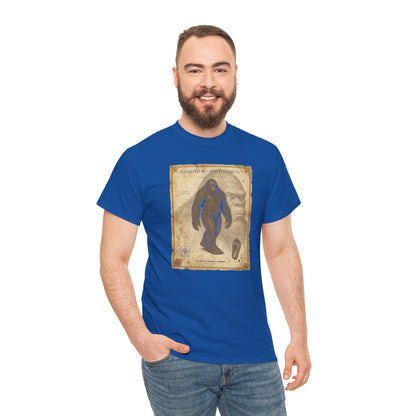 Sasquatch Species Study T-Shirt - Vintage Museum Field Guide Graphic Tee