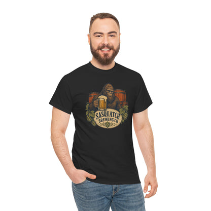 Sasquatch Brewing Co. T-Shirt - Vintage Bigfoot Craft Beer Graphic Tee