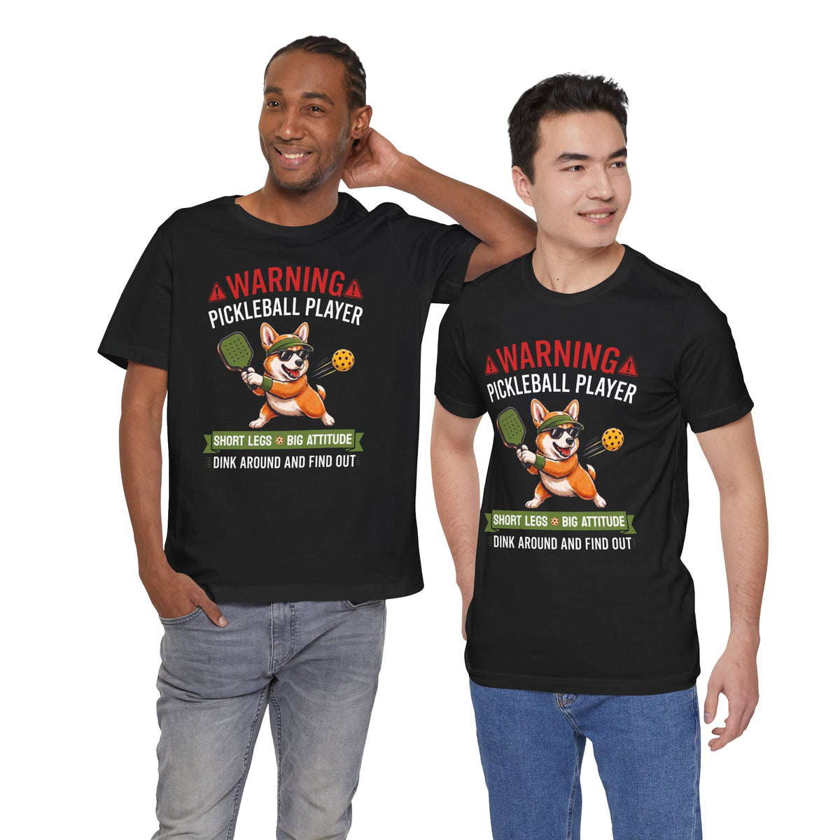 Corgi Pickleball T-Shirt - Dink Around And Find Out Funny Dog Shirt