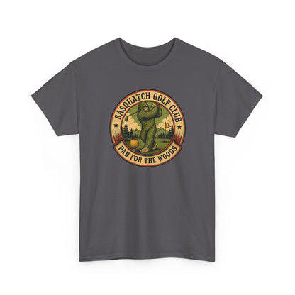 Sasquatch Golf Club T-Shirt - Funny Bigfoot Golfing Graphic Tee