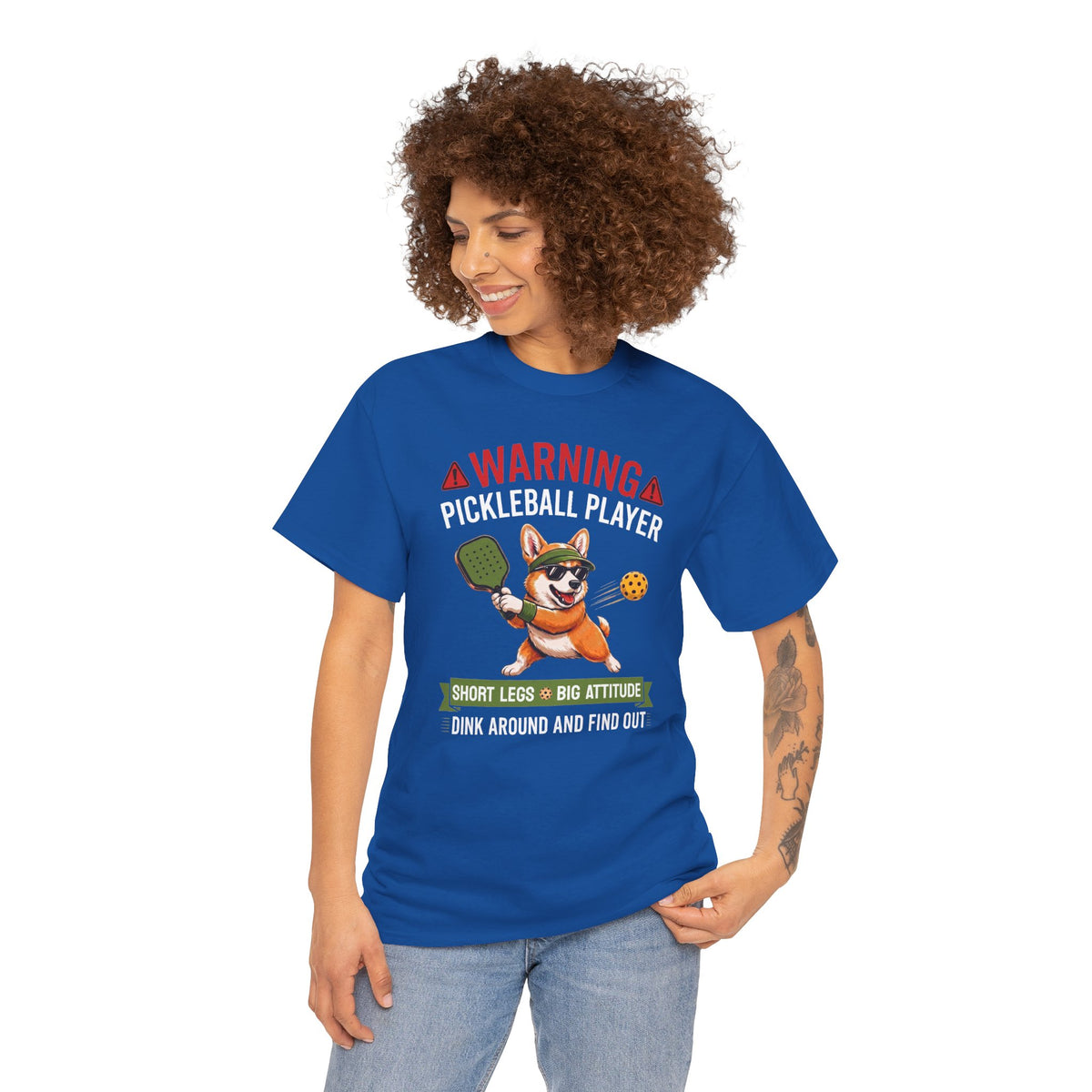 Corgi Pickleball T-Shirt - Dink Around And Find Out Funny Dog Shirt